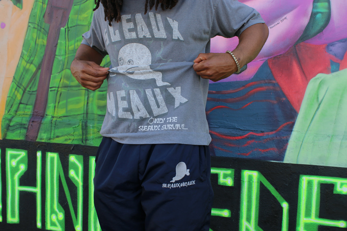 "Sick Smurf" Track Pants